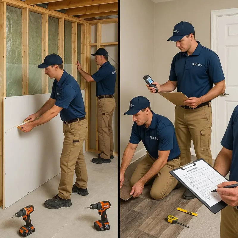 Repairs and Reconstruction process in Prices Fork, VA