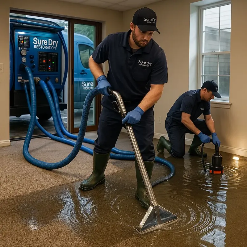 Water Extraction and Removal process in Prices Fork, VA